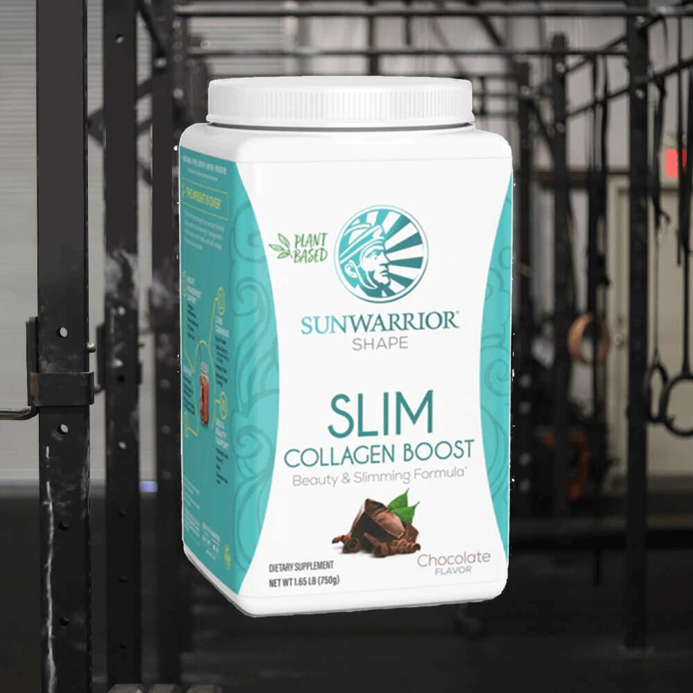 Sunwarrior Slim Collagen Booster (750g) Chocolate - Functionele voeding 2/3