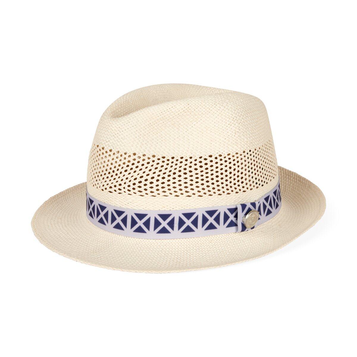 Trilby en paille unisexe Roland-Garros - multicolore 5/5