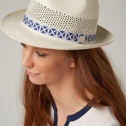 Trilby en paille unisexe Roland-Garros - multicolore