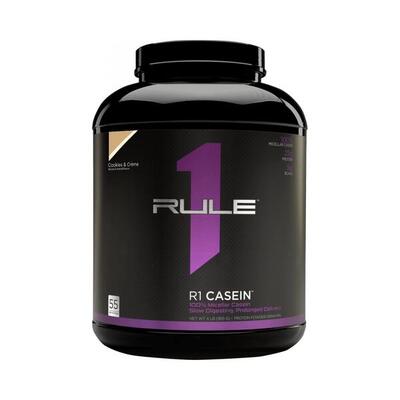 Rule1 r1 casein protein (4lbs) strawberries & crème - eiwitten - caseïne