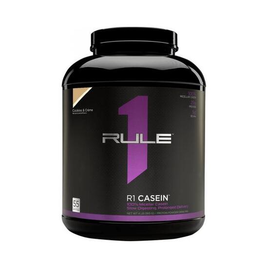 Rule1 R1 Casein Protein (2lbs) Cookies & Crème - Protéines - Caséine