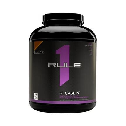 Rule1 R1 Casein Protein (4lbs) Chocolate Fudge - Protéines - Caséine