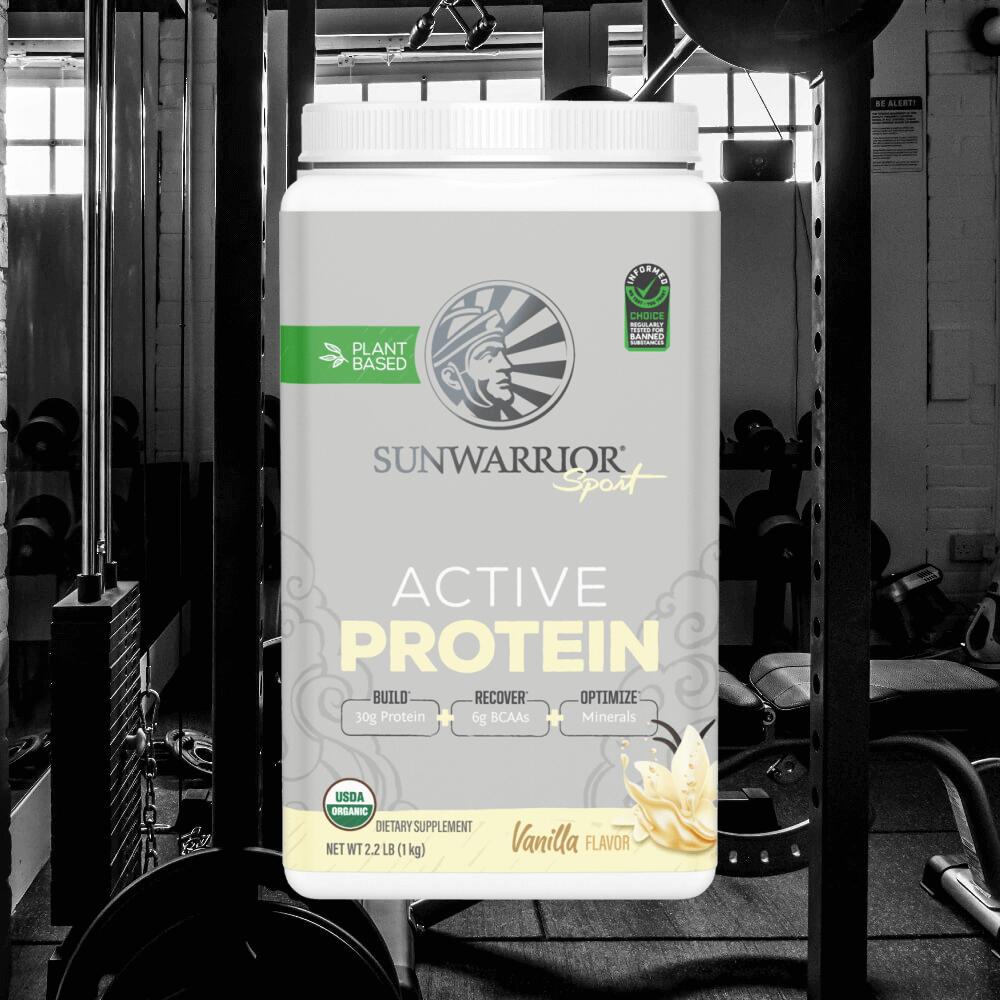 Sunwarrior Active Protein Organic (1000g) Vanilla - Protéines 2/3