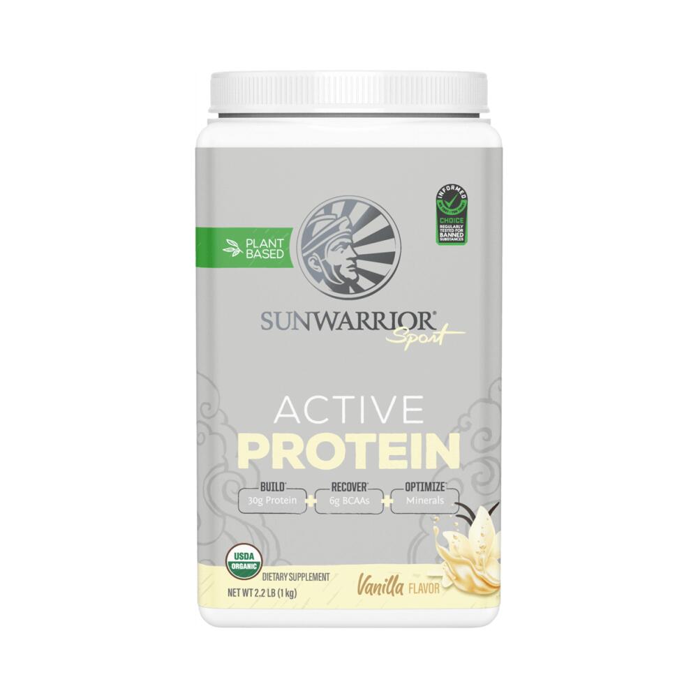SUNWARRIOR Sunwarrior Active Protein Organic (1000g) Vanilla - Proteine - Proteine vegane