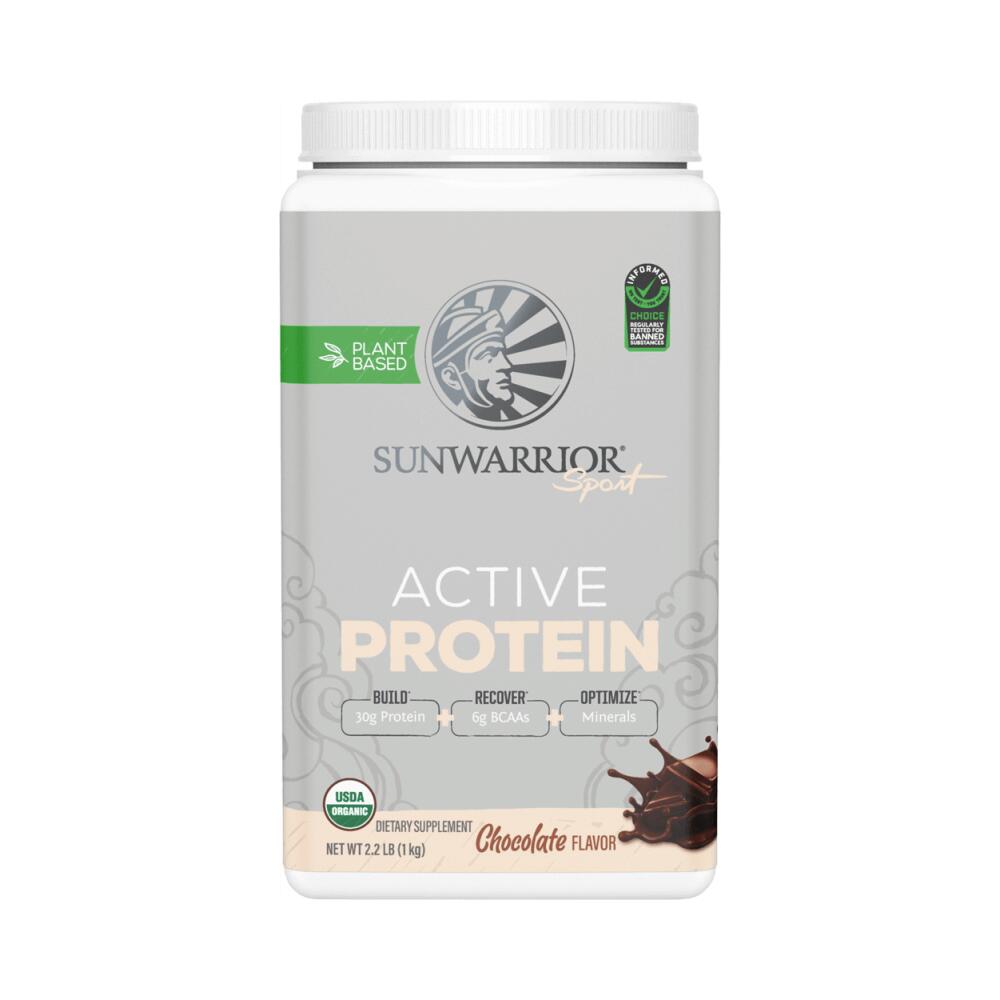 SUNWARRIOR Sunwarrior Active Protein Organic (1000g) Chocolate - Proteine - Proteine vegane