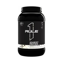 Rule1 R1 Source7 Gelato Protein (2lbs) Cookies & Creme - Protéines