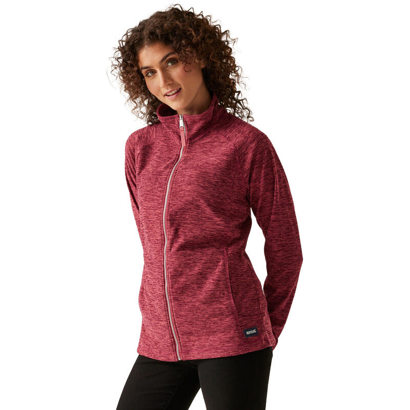 Veste Polaire MAYSE Femme (Rouge Clair Chiné)