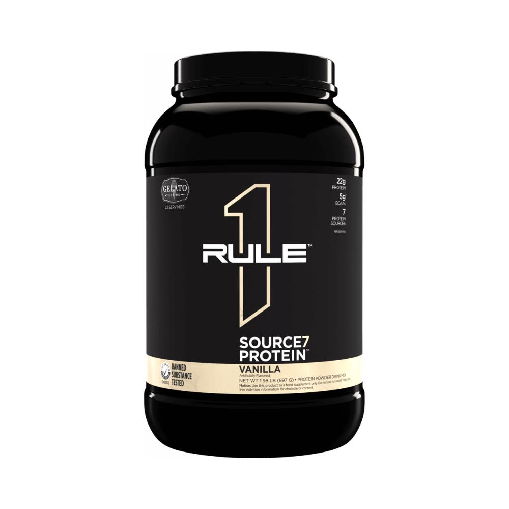 RULE1 Rule1 R1 Source7 Gelato Protein (2lbs) Vanilla Ice Cream - Proteine