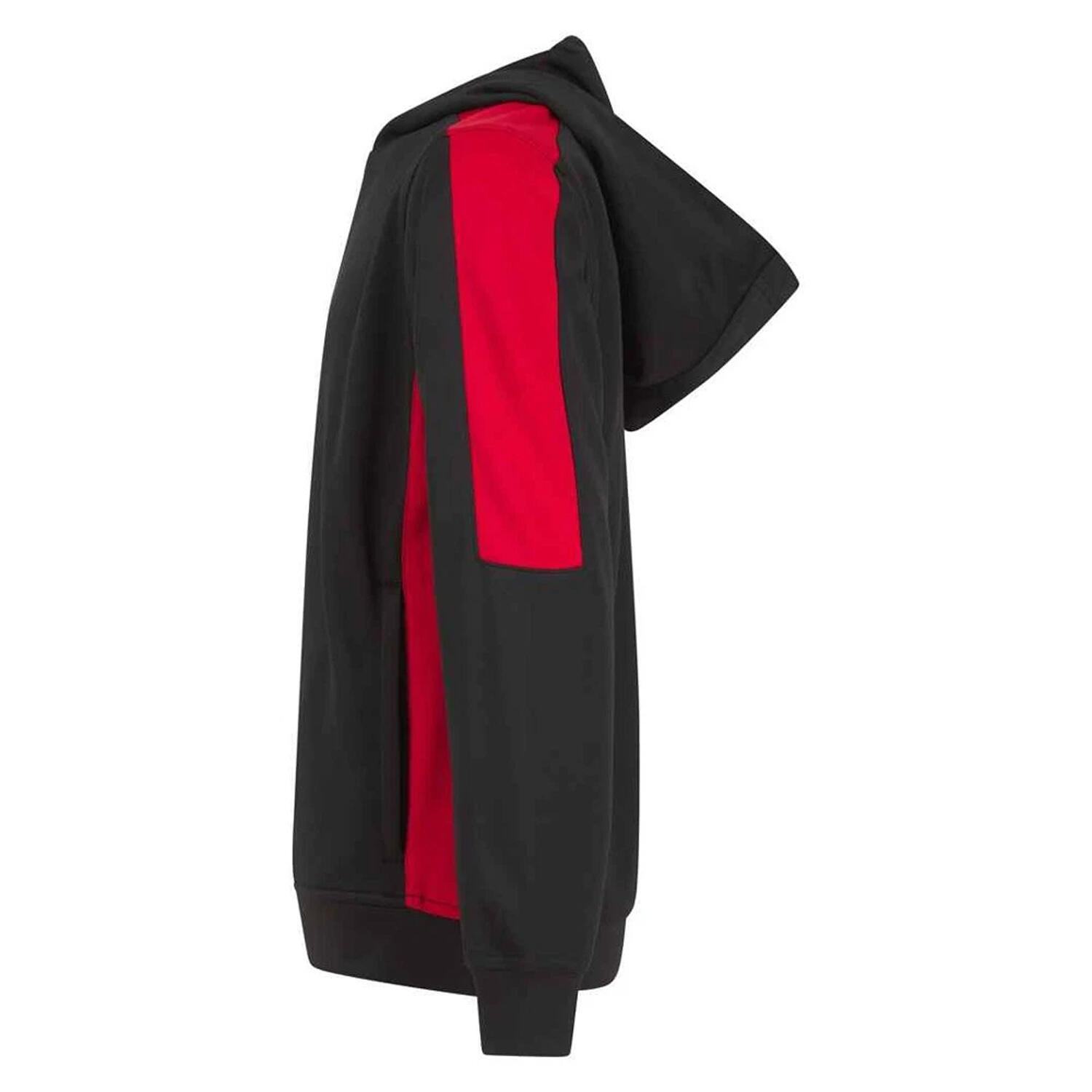 Sweat À Capuche TEAM Enfant (Noir / Rouge) 3/3