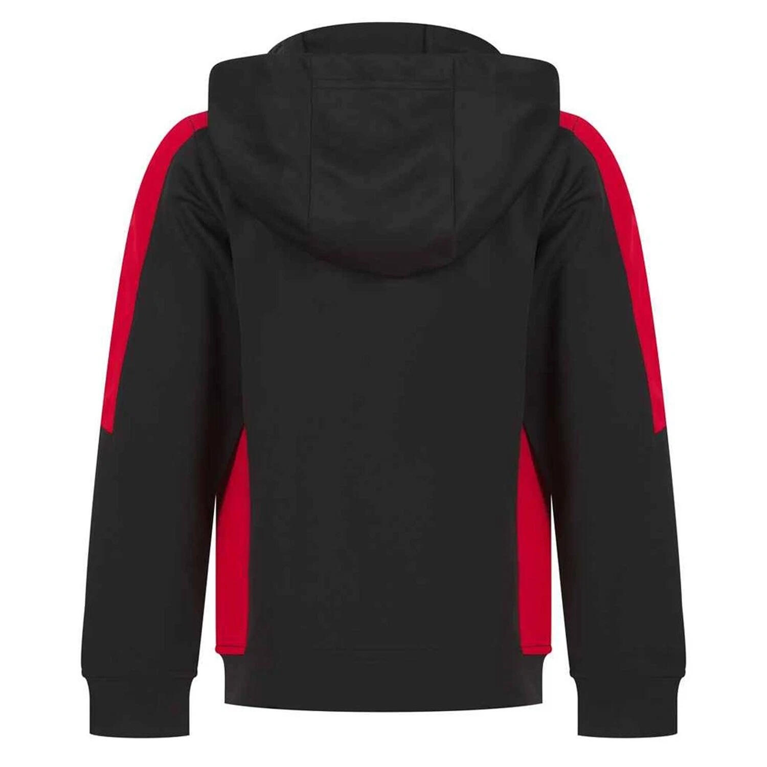 Sweat À Capuche TEAM Enfant (Noir / Rouge) 2/3