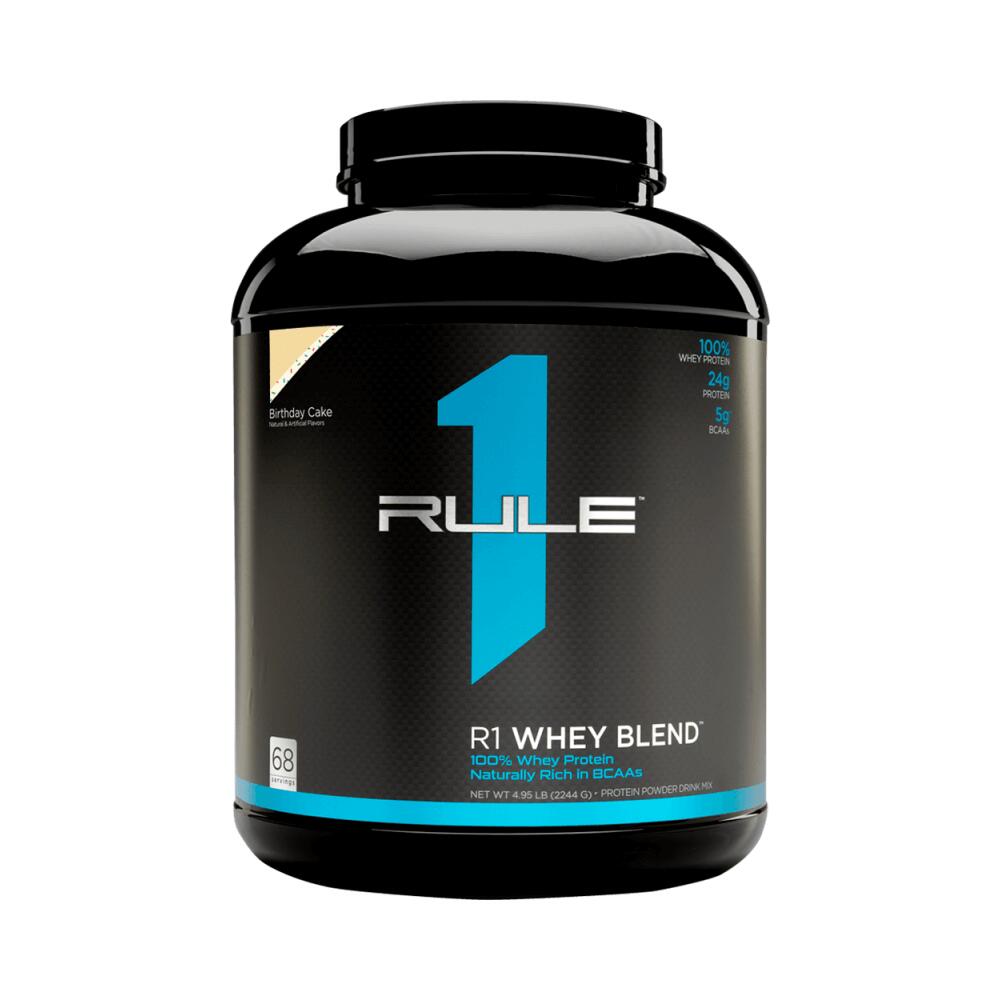 RULE1 Rule1 R1 Whey Blend (5lbs) Birthday Cake - Eiwitten - Wei-eiwit Mix