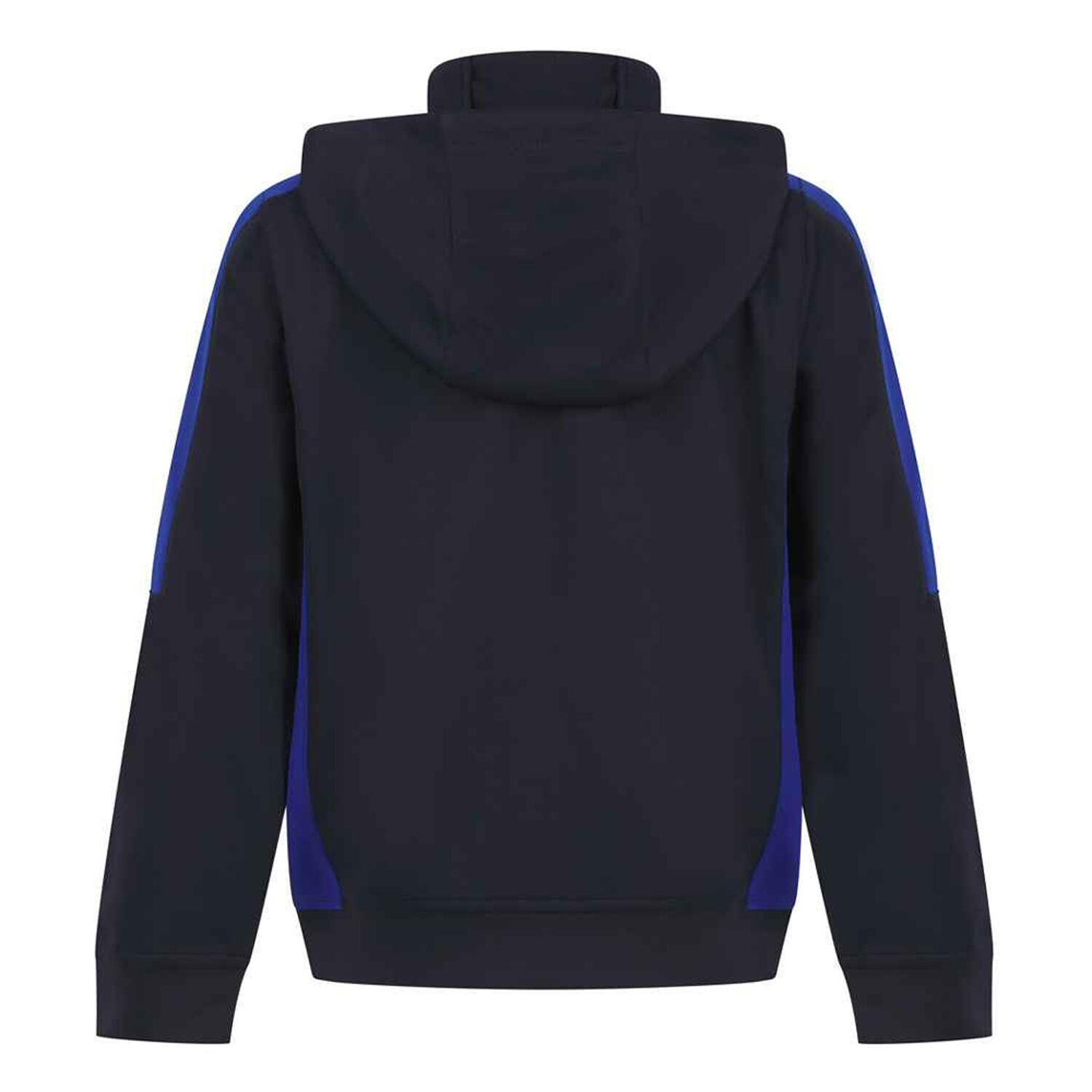 Sweat À Capuche TEAM Enfant (Bleu Marine / Bleu Roi) 2/3