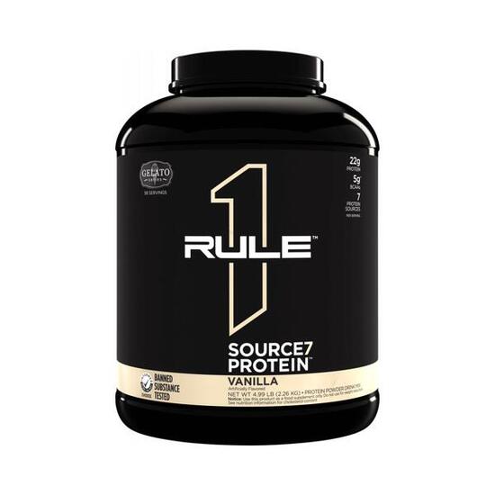 Rule1 R1 Source7 Gelato Protein (4lbs) Vanilla Ice Cream - Protéines