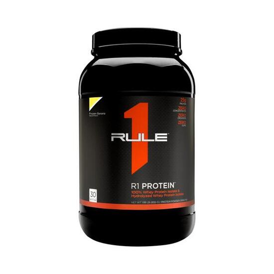 Rule1 R1 Protein Whey Isolate (2lbs) Banana Crème - Protéines