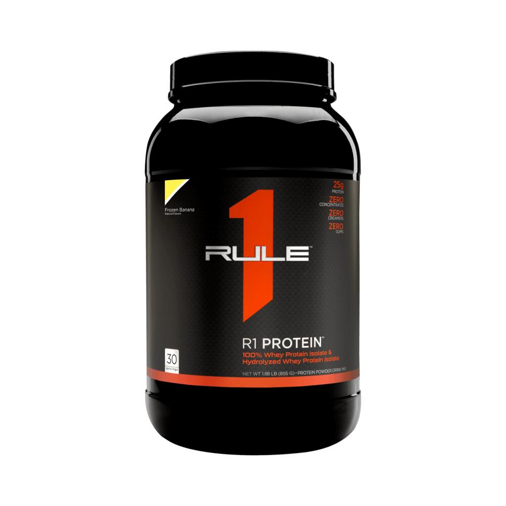 Rule1 - Rule1 R1 Protein Whey Isolate (2lbs) Banana Crème - Protéines - Isolat De Whey - Decathlon