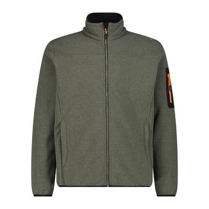 Fleece Pullover Herren - CMP Man Fleece Jacket - Olive