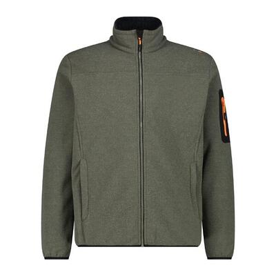Fleeces Sweaters Clothing Herren - CMP Man Fleece Jacket - Olive