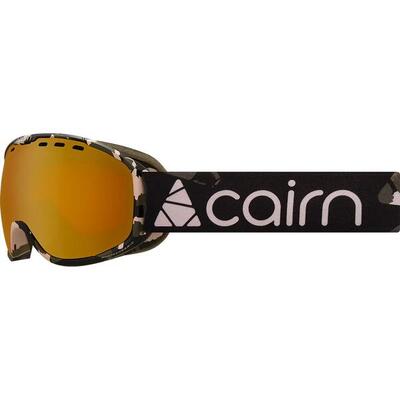Ski Goggles Equipments Unisex - CAIRN Omega Photochromic - Black Wild Khaki