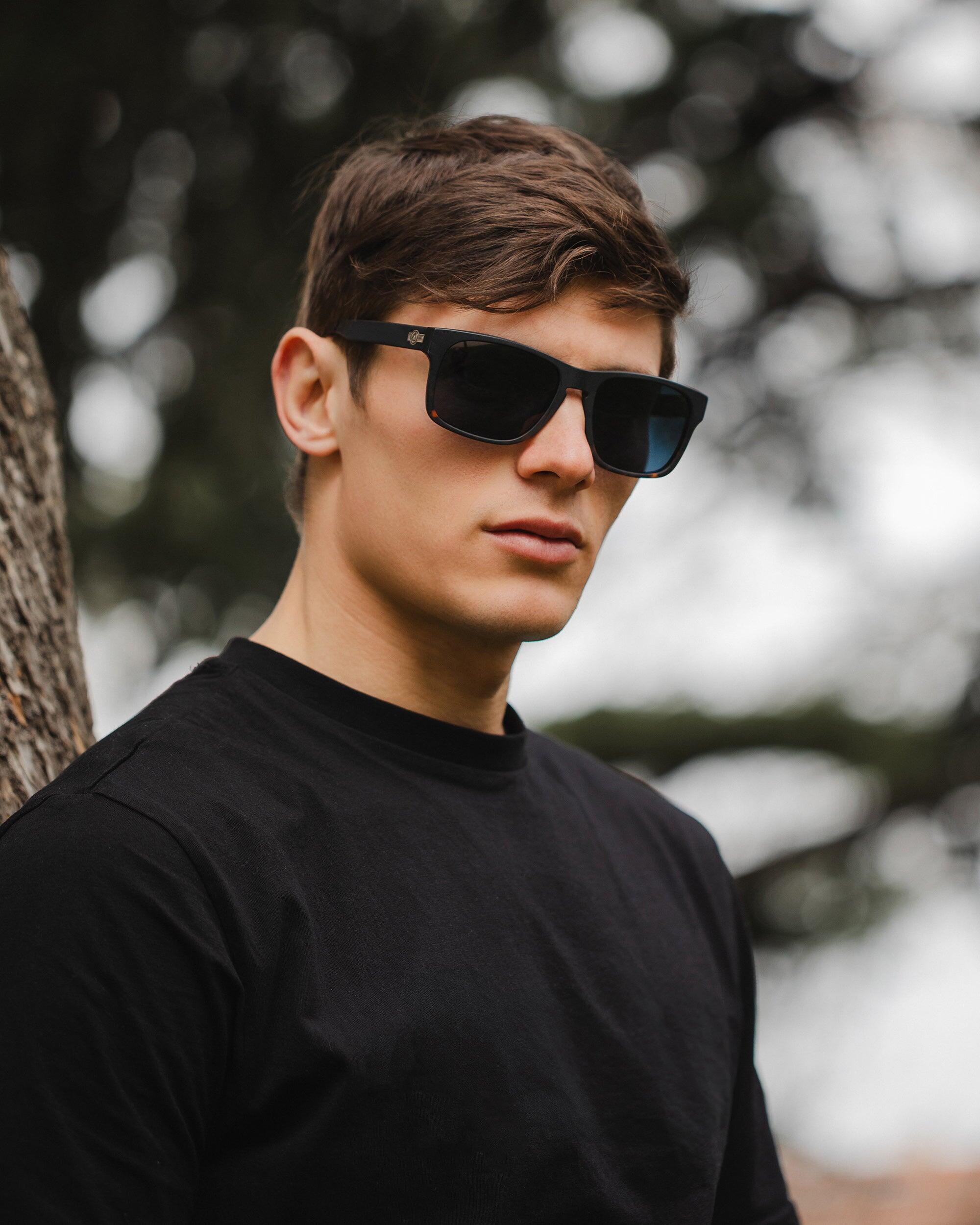 Gafas de Sol Uller Backside Black Tortoise / Azul Unisex 3/5