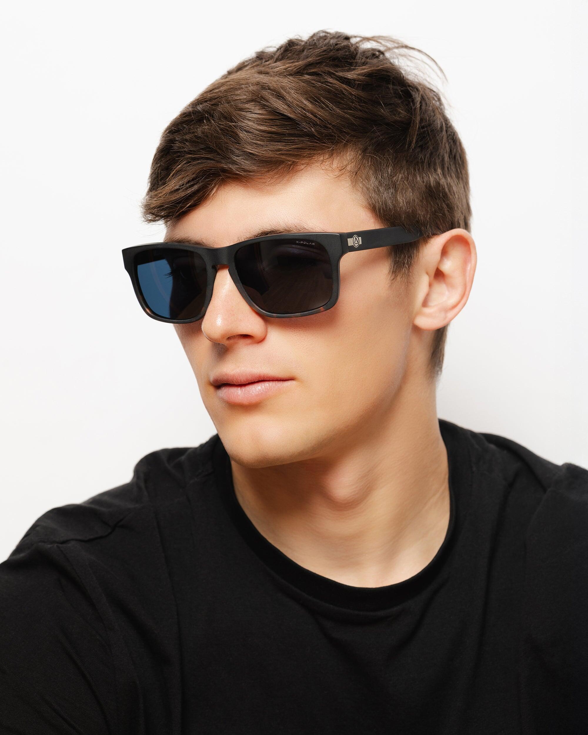 Gafas de Sol Uller Backside Black Tortoise / Azul Unisex 5/5