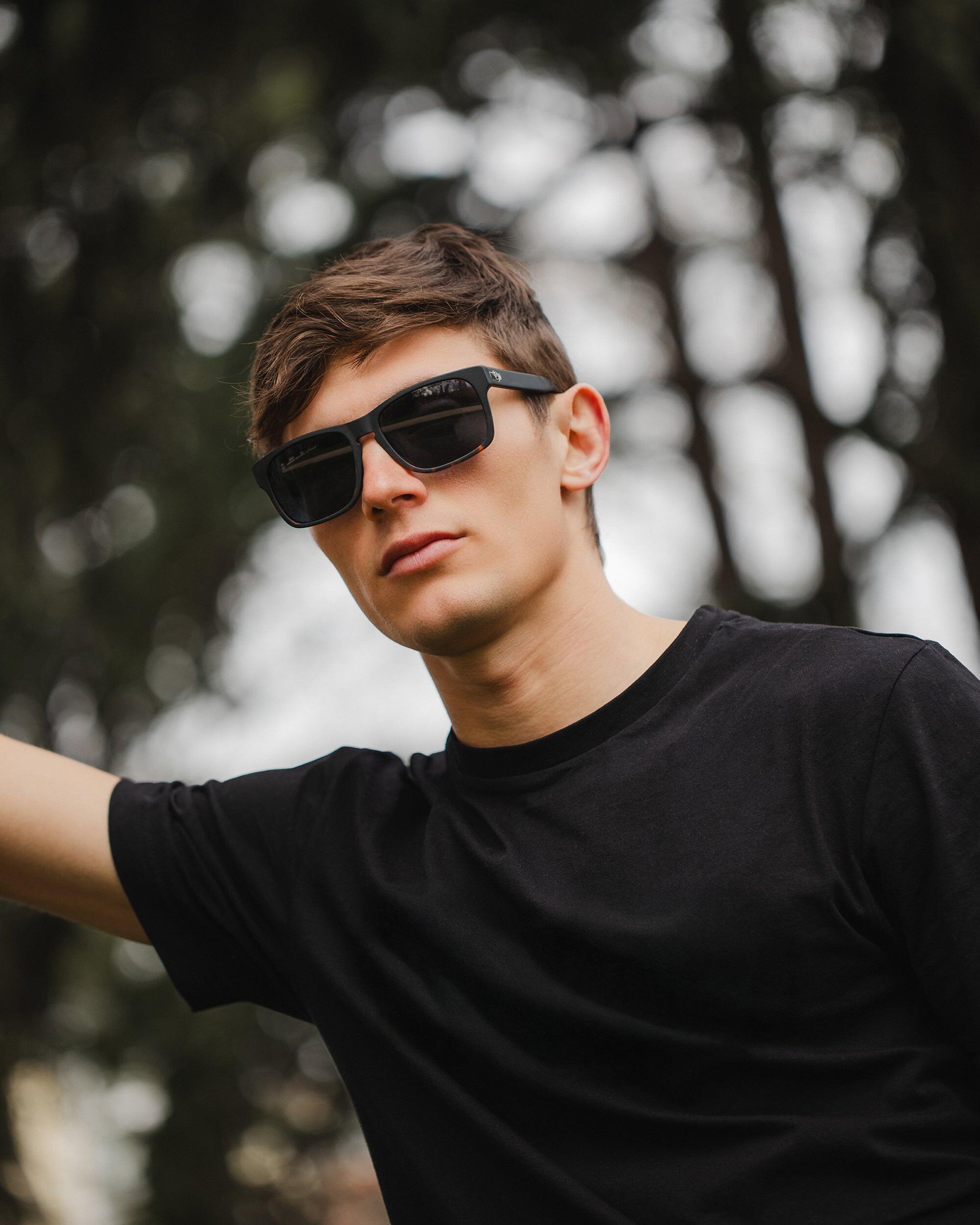 Gafas de Sol Uller Backside Black Tortoise / Azul Unisex 2/5