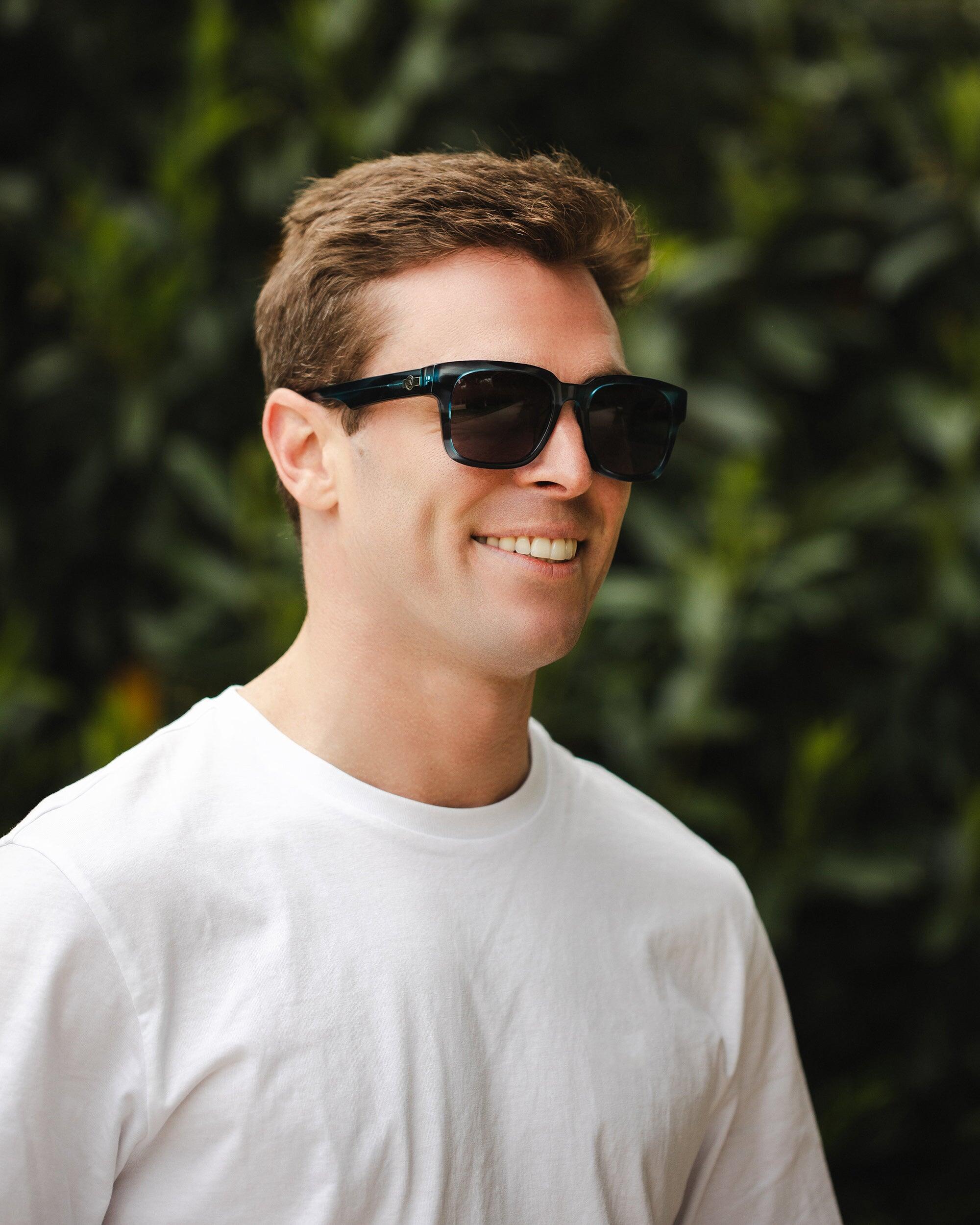 Gafas de Sol Uller Hookipa Azul Tortoise / Black Unisex 4/5