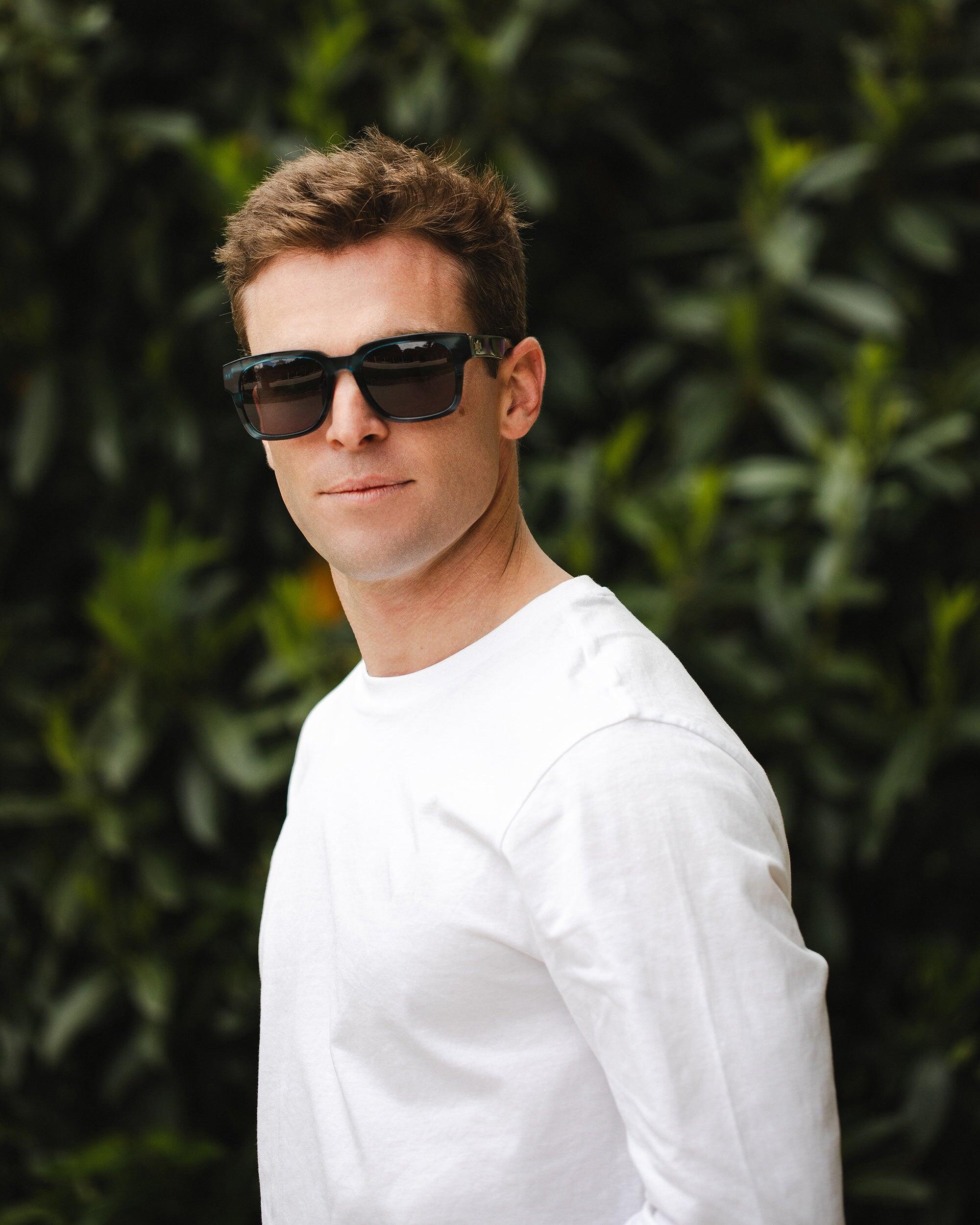 Gafas de Sol Uller Hookipa Azul Tortoise / Black Unisex 3/5