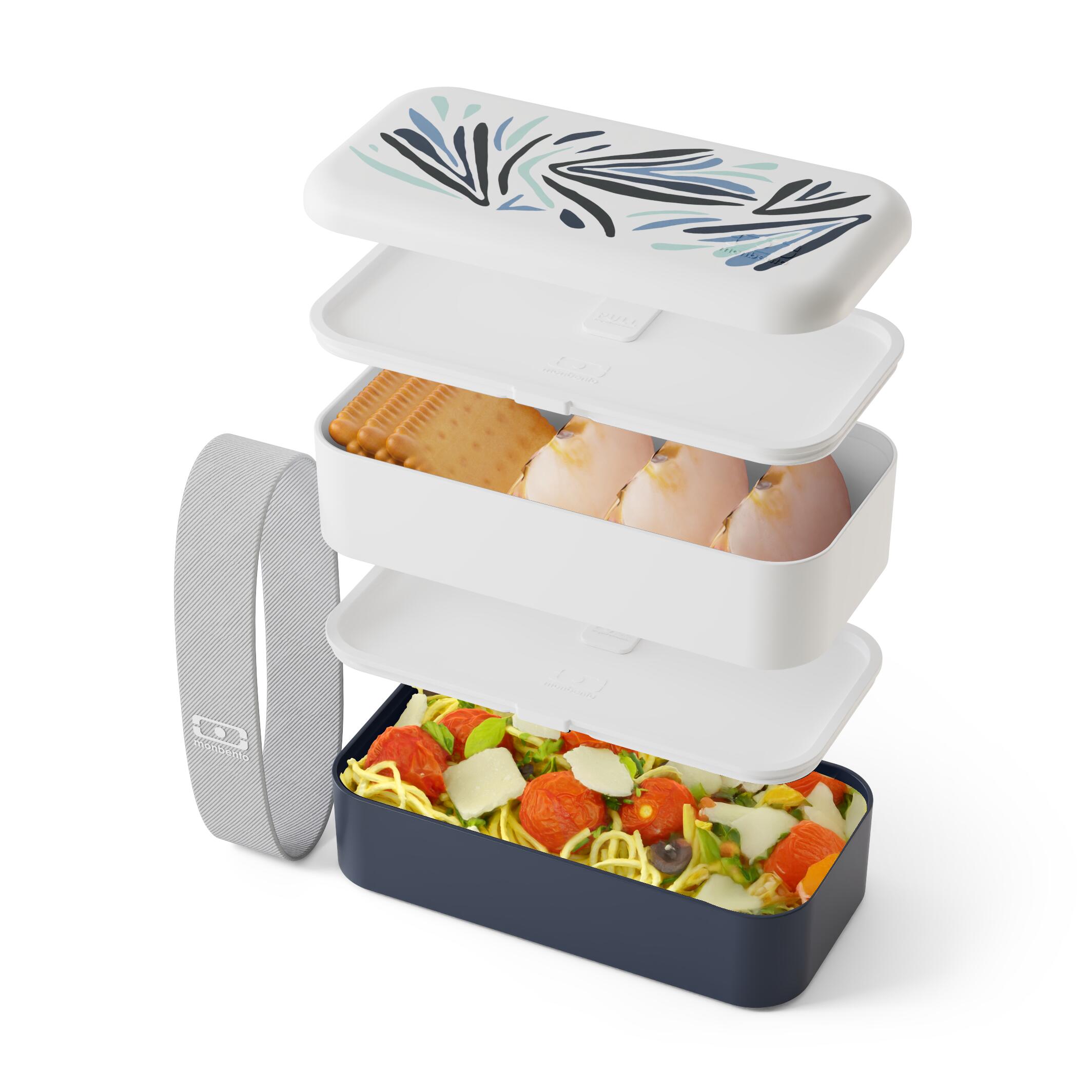 Boite repas 2x500ml - 1L|Adulte |Bureau, pique-nique|Made in France|Original 6/6