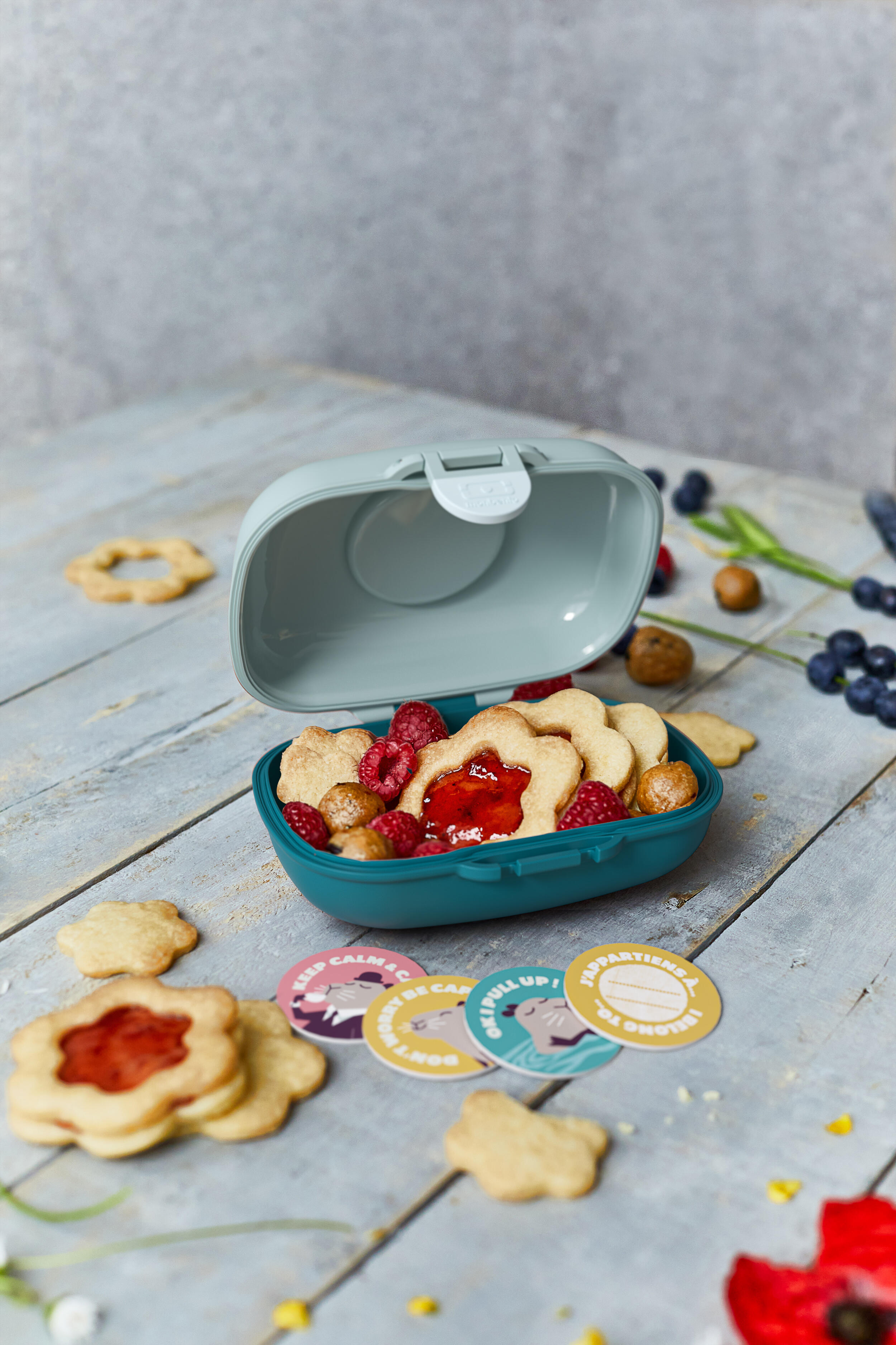 Boite à goûter 600ml|Enfants|Ecole, pique-nique|Gram 6/6