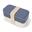 Boite repas 2x500ml - 1L|Adulte |Bureau, pique-nique|Made in France|Original