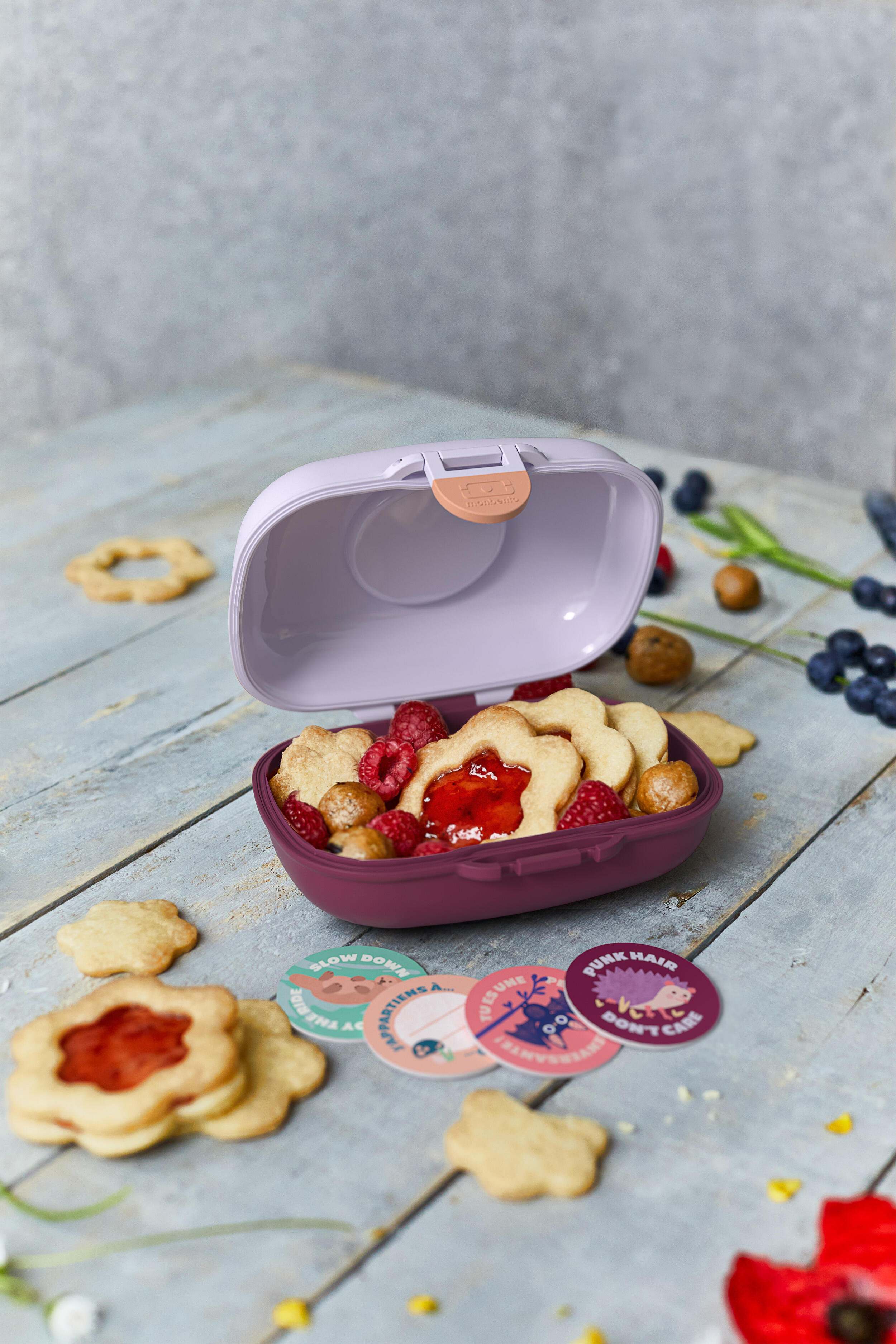 Boite à goûter 600ml|Enfants|Ecole, pique-nique|Gram 6/6