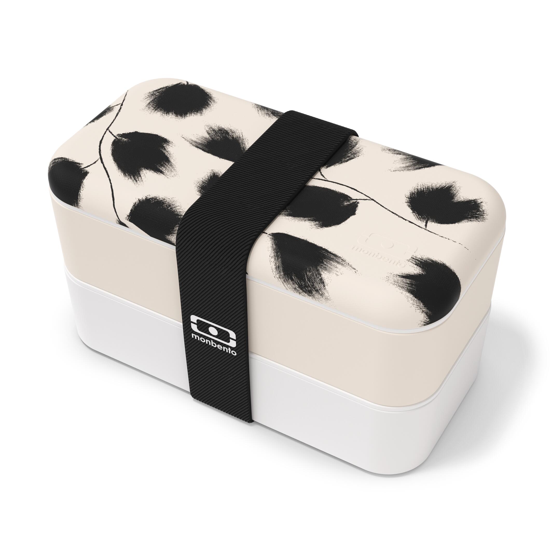 MONBENTO Portapranzo 2x500ml - 1L|Adulto|Ufficio, picnic|Made in France|Original