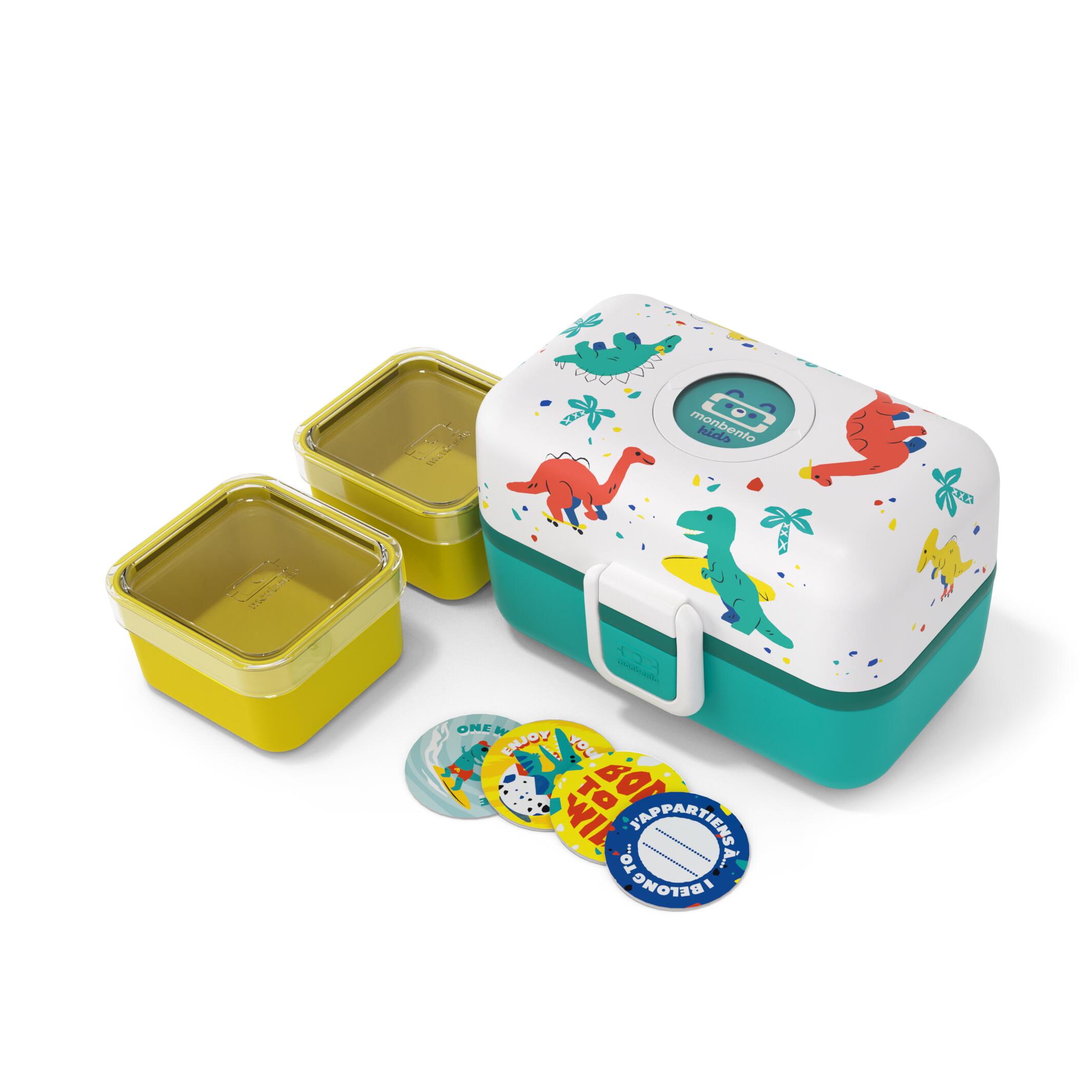 MONBENTO Portapranzo con scomparti 800ml |Bambini |Scuola, picnic |Tresor