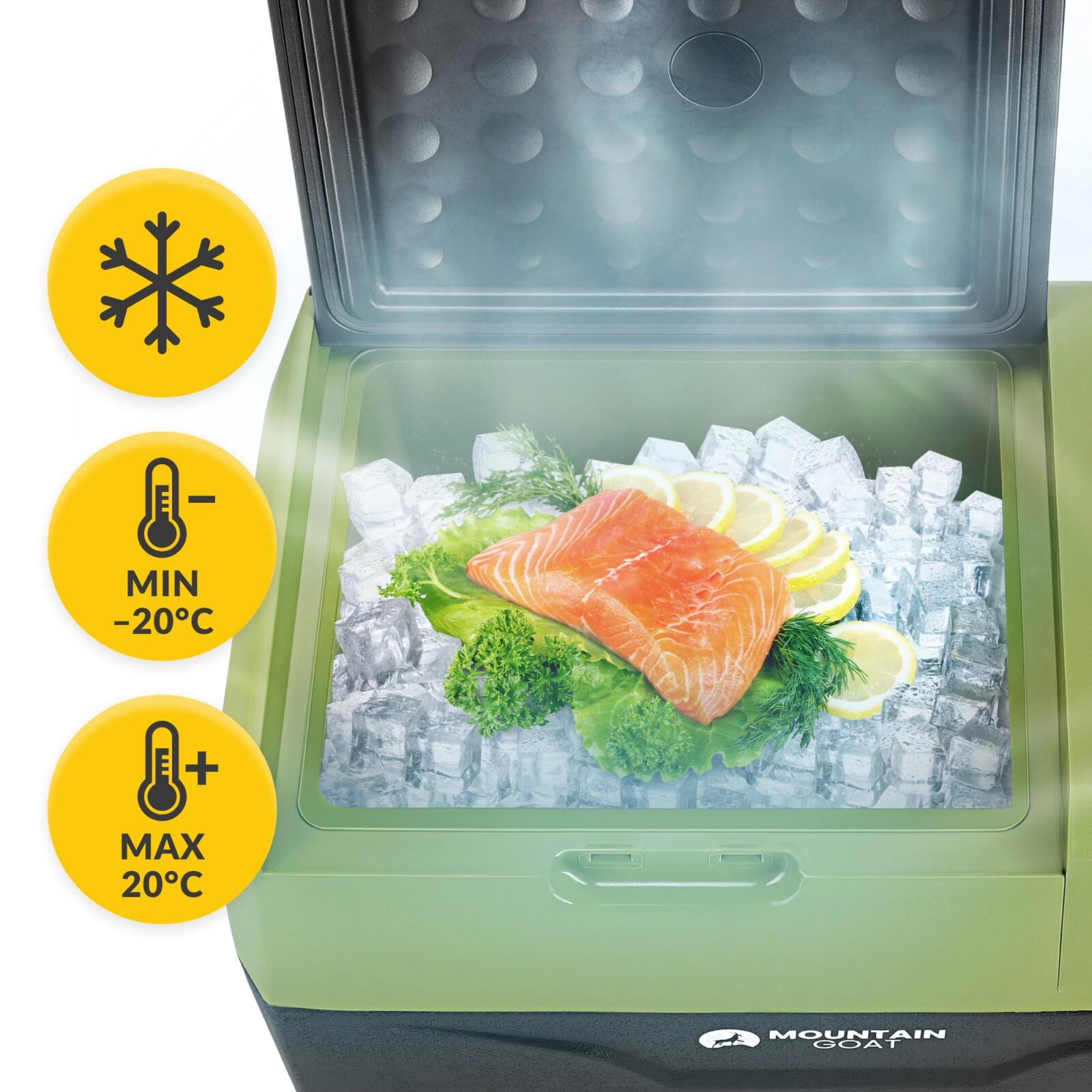 MOUNTAIN GOAT - Frigider portabil cu compresor pentru mașină