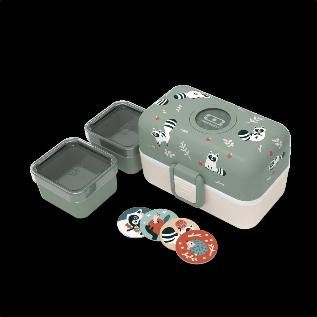 Compartment lunch/snack box 800ml|Kids|School, picnic|Tresor