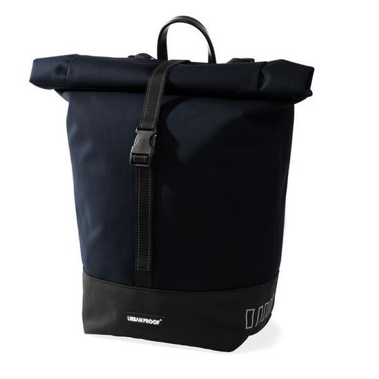 Urbanproof Jednokomorowa torba rowerowa Rolltop 20L niebieska z RPET