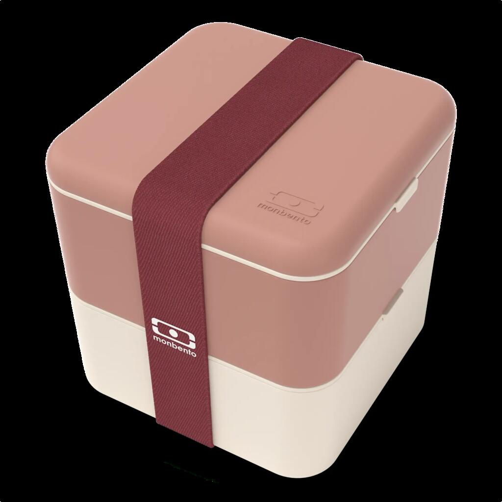 Lunch box 2x850ml - 1.7L|Adult|Office, picnic|Made in France|Square