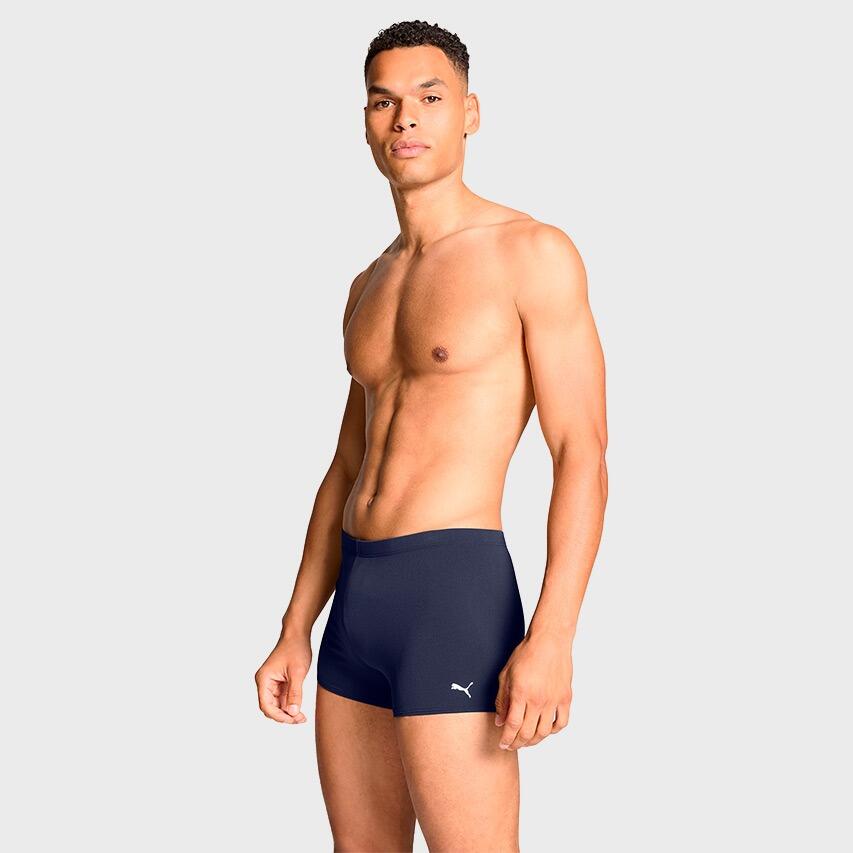 Heren Zwemboxer Classic Blauw 2/7