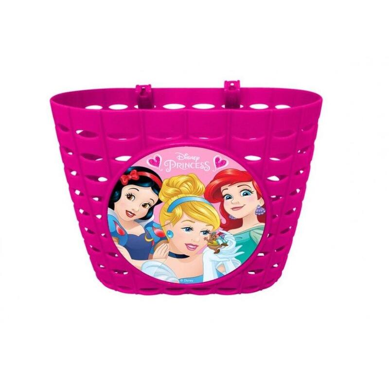 Set accesorii bicicletă, clopoțel, coș ghidon, sticlă apă, Disney Princess