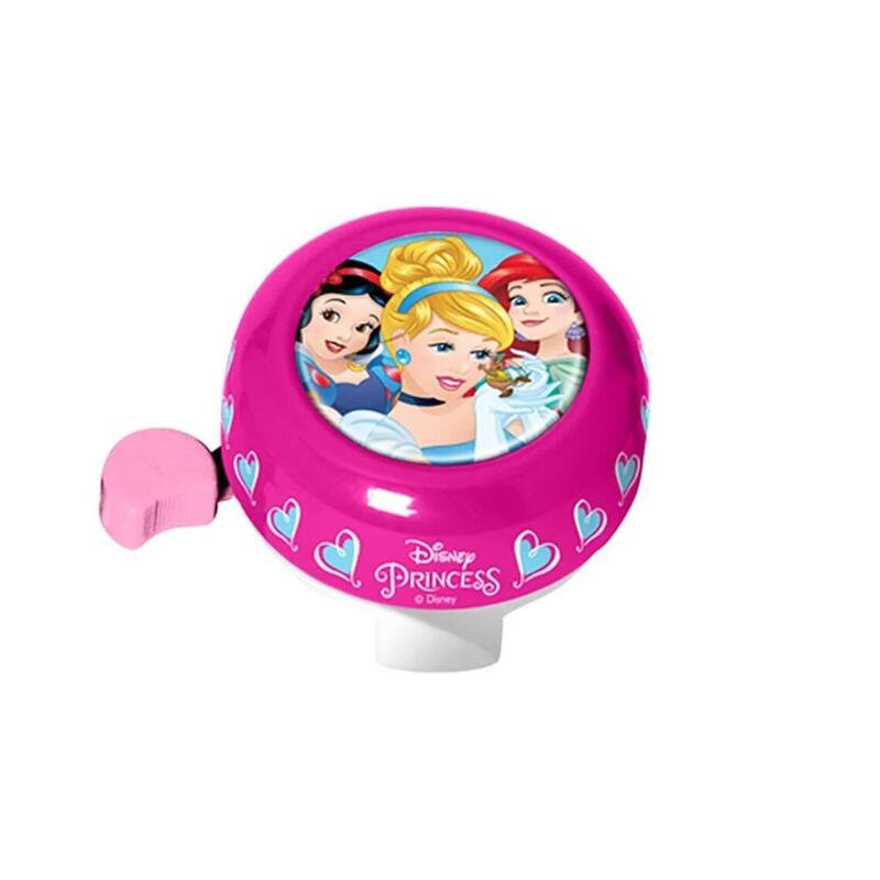 Set accesorii bicicletă, clopoțel, coș ghidon, sticlă apă, Disney Princess