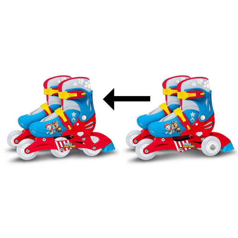 Role Paw Patrol 2 in 1, masura 27-30, reglabile