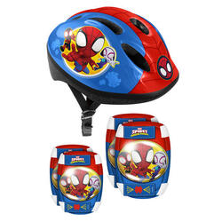 Casque et Protections Enfant Spidey Taille 53-56 cm