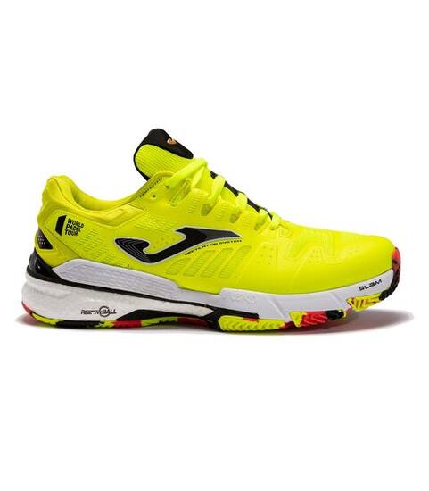 ZAPATILLA PÁDEL JOMA T.SLAM MEN 2209 AMARILLO FLÚOR NEGRO