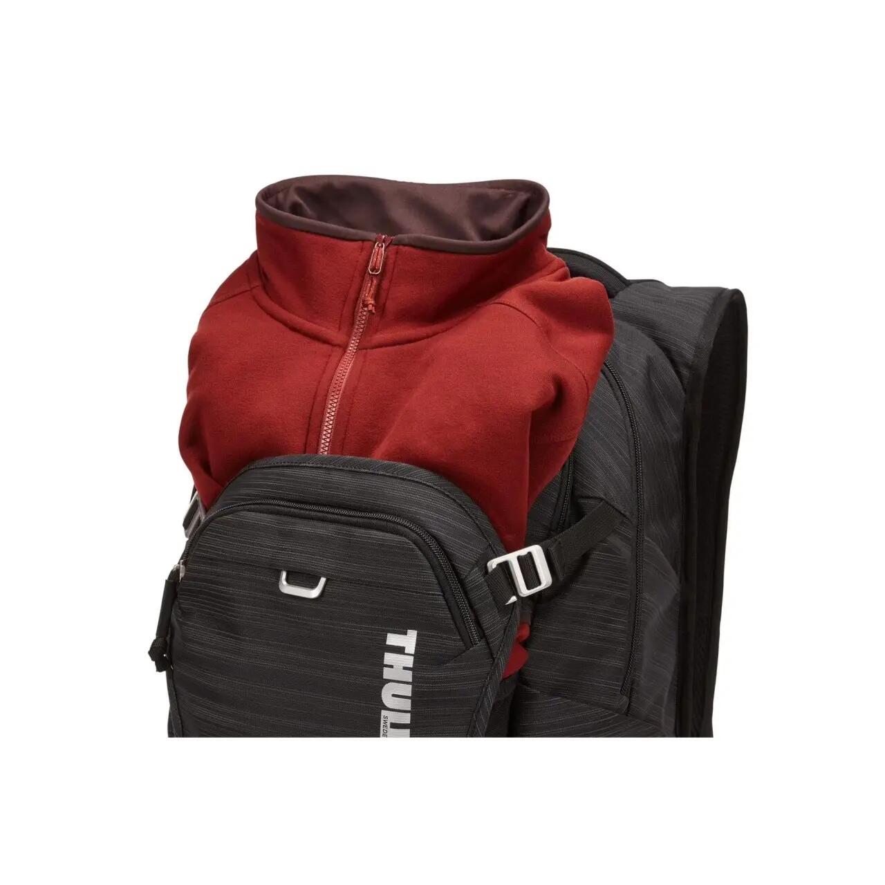 Městský batoh s přihrádkou na notebook, Thule, Construct, 24L, Black 7/7