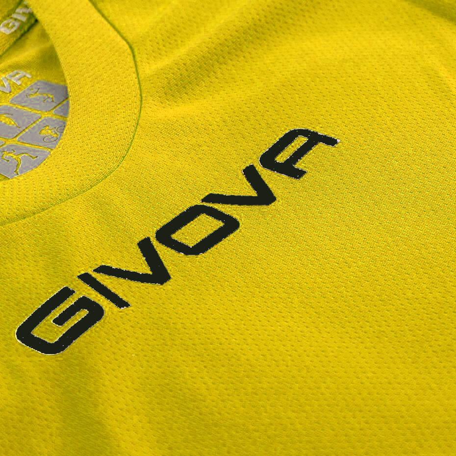 T-shirt donna givova giallo 3/4