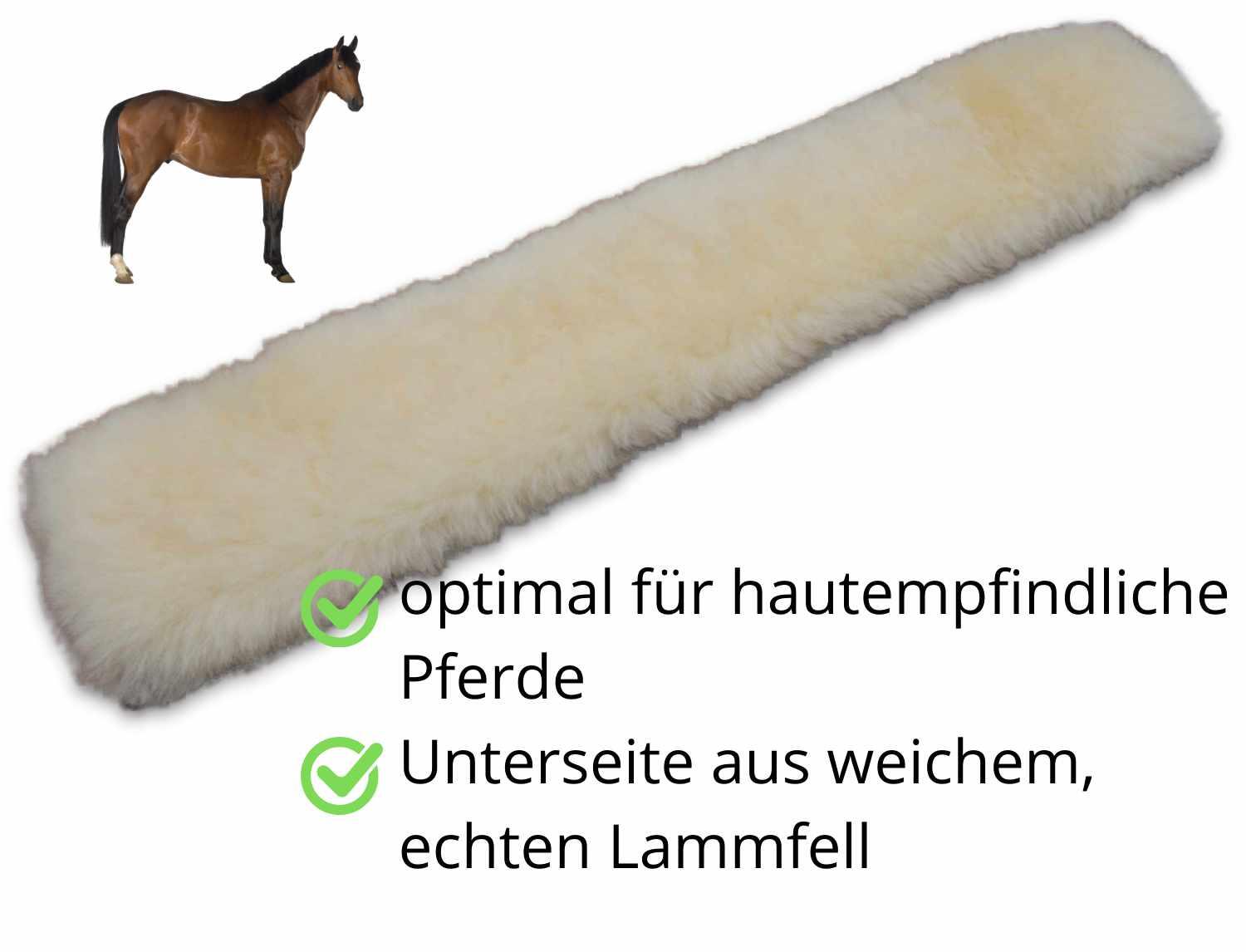 AMKA  Lammfell Gurtschoner 3/4
