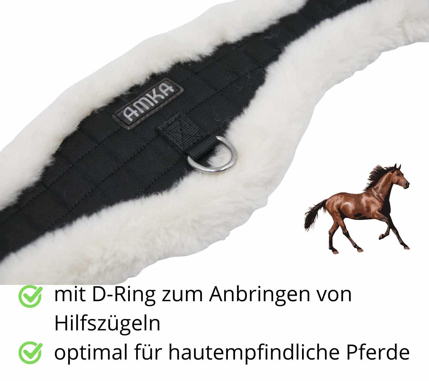 AMKA Kurzgurt Dressurgurt 2/4