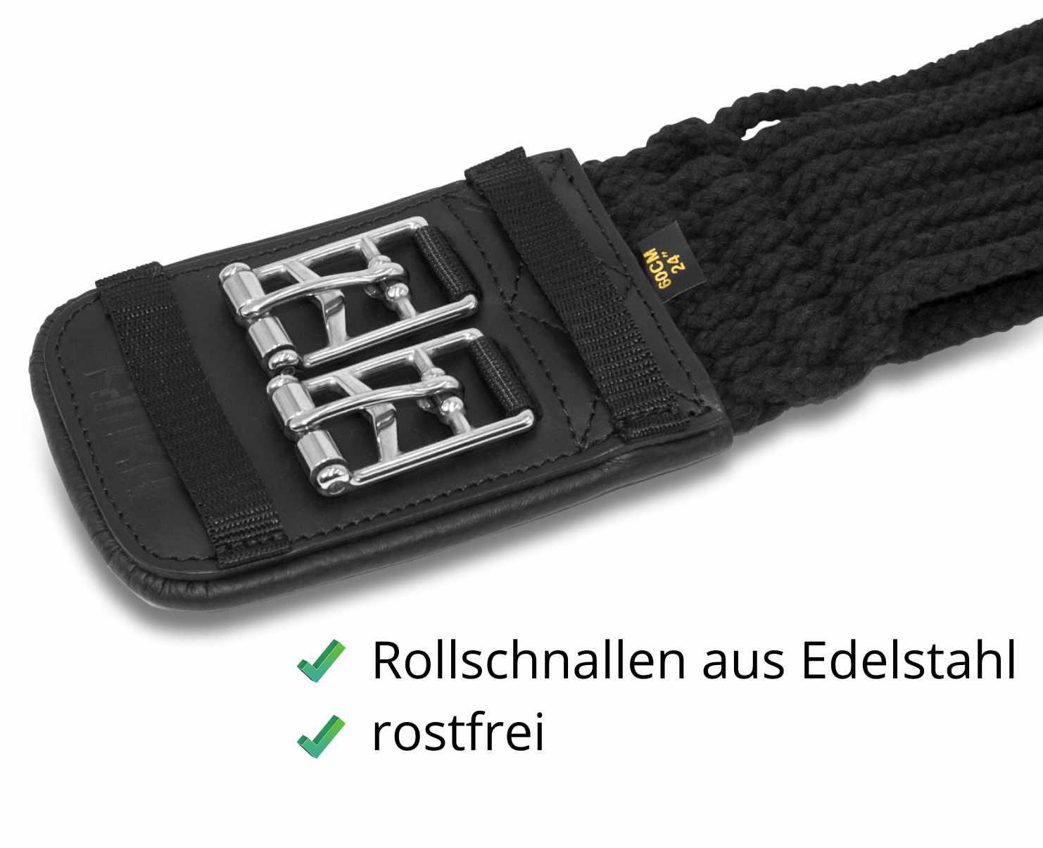 AMKA PRO Kurzgurt Dressur Schnurengurt 2/4