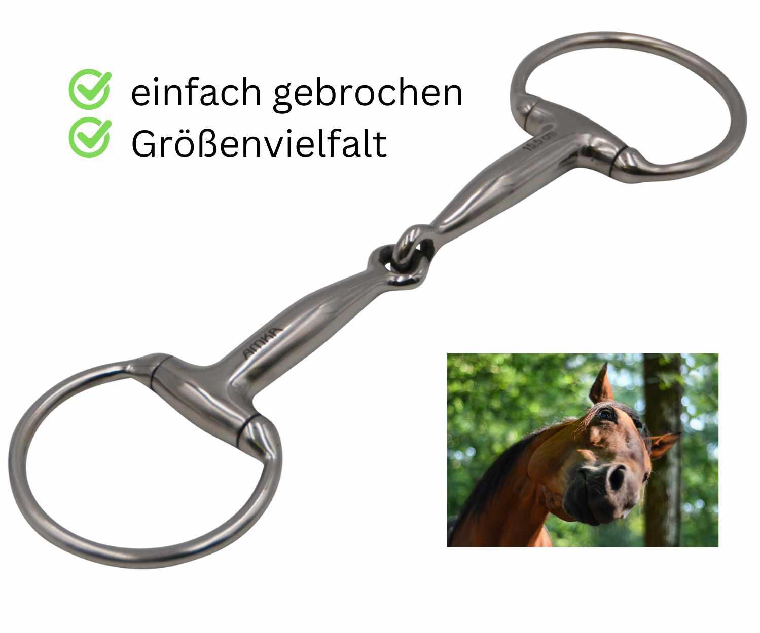 AMKA Olivenkopftrense Edelstahl 3/4