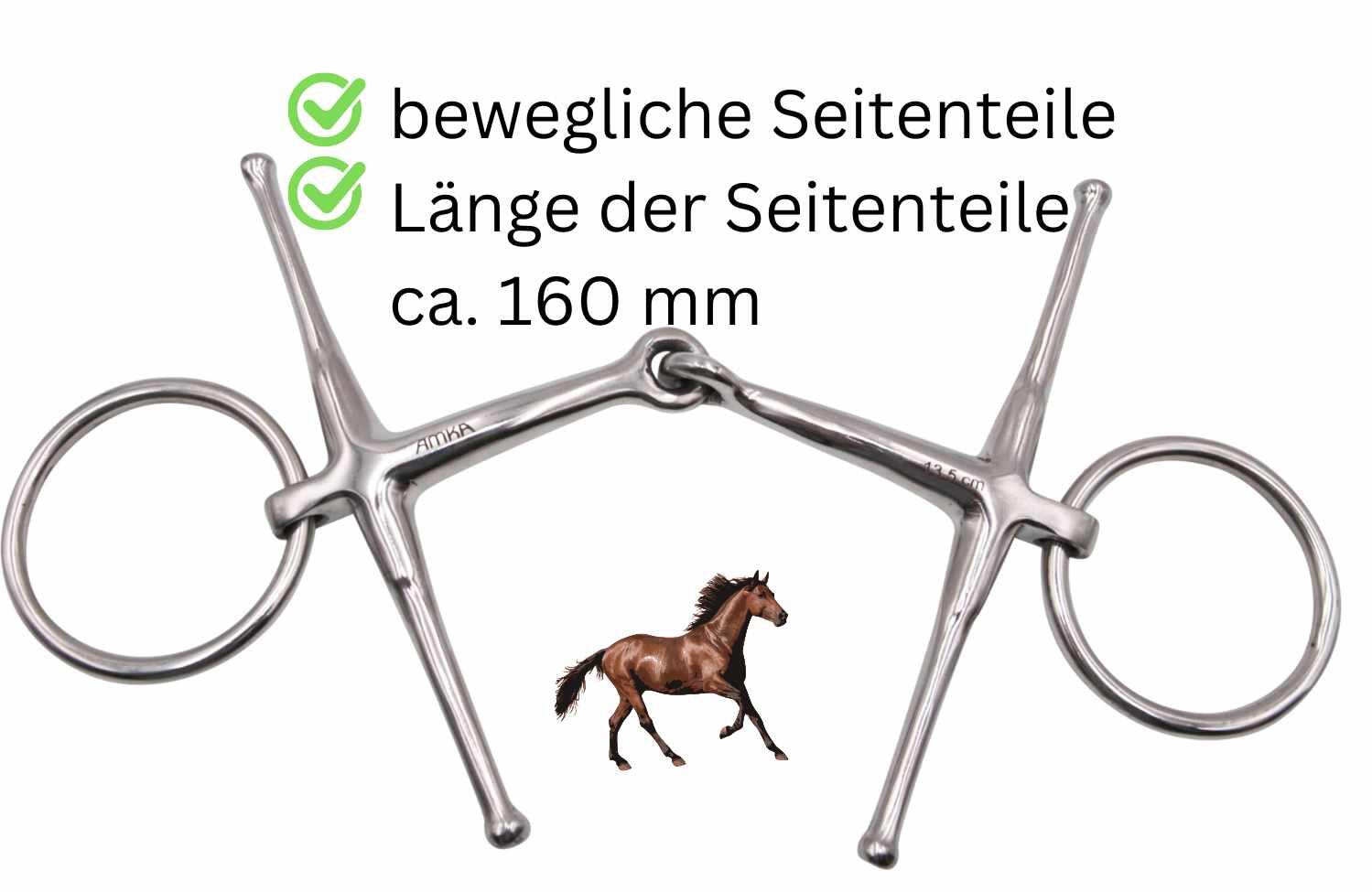 AMKA Knebeltrense Schenkeltrense 2/4